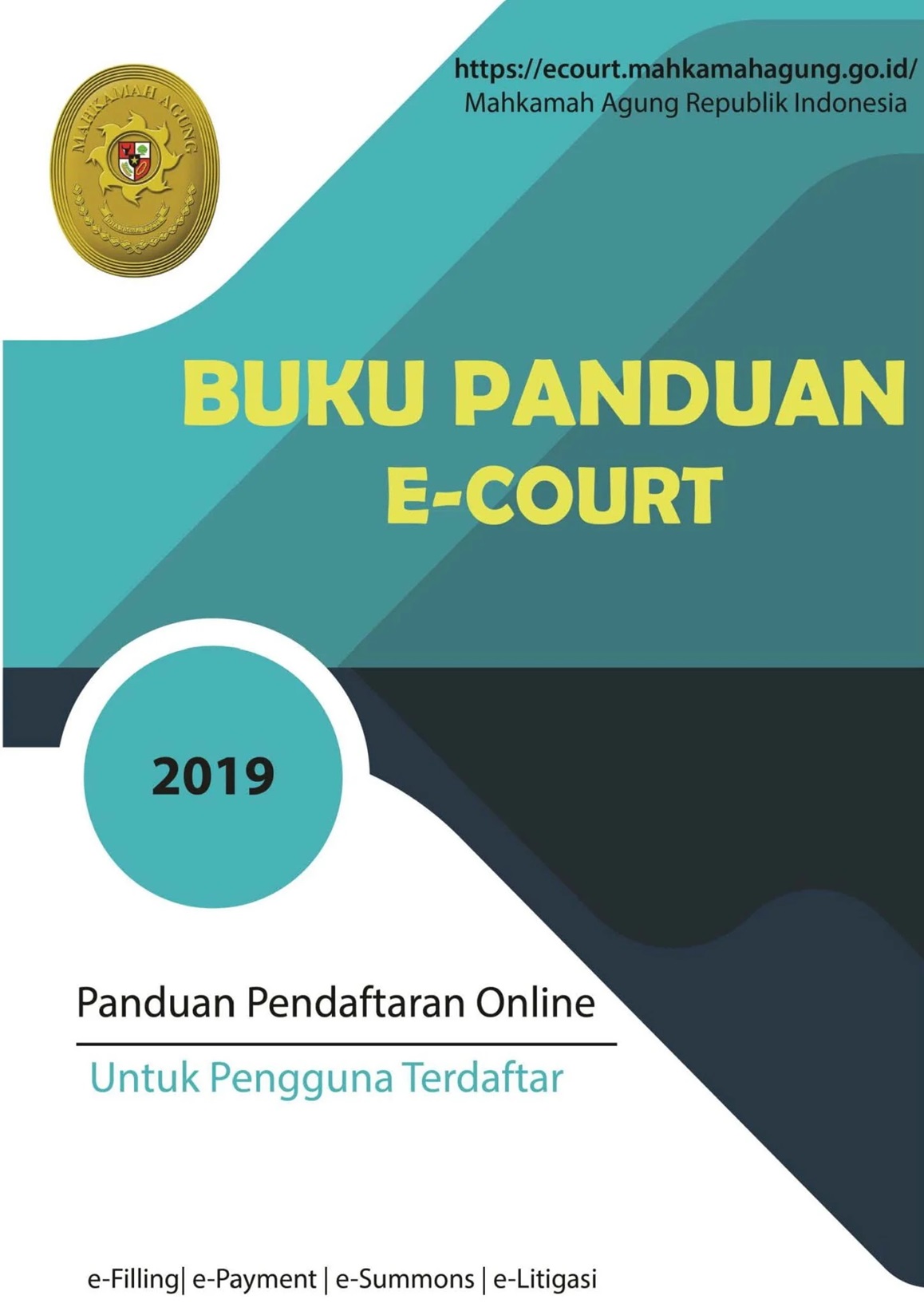 BUKU PANDUAN E COURT ADVOKAT