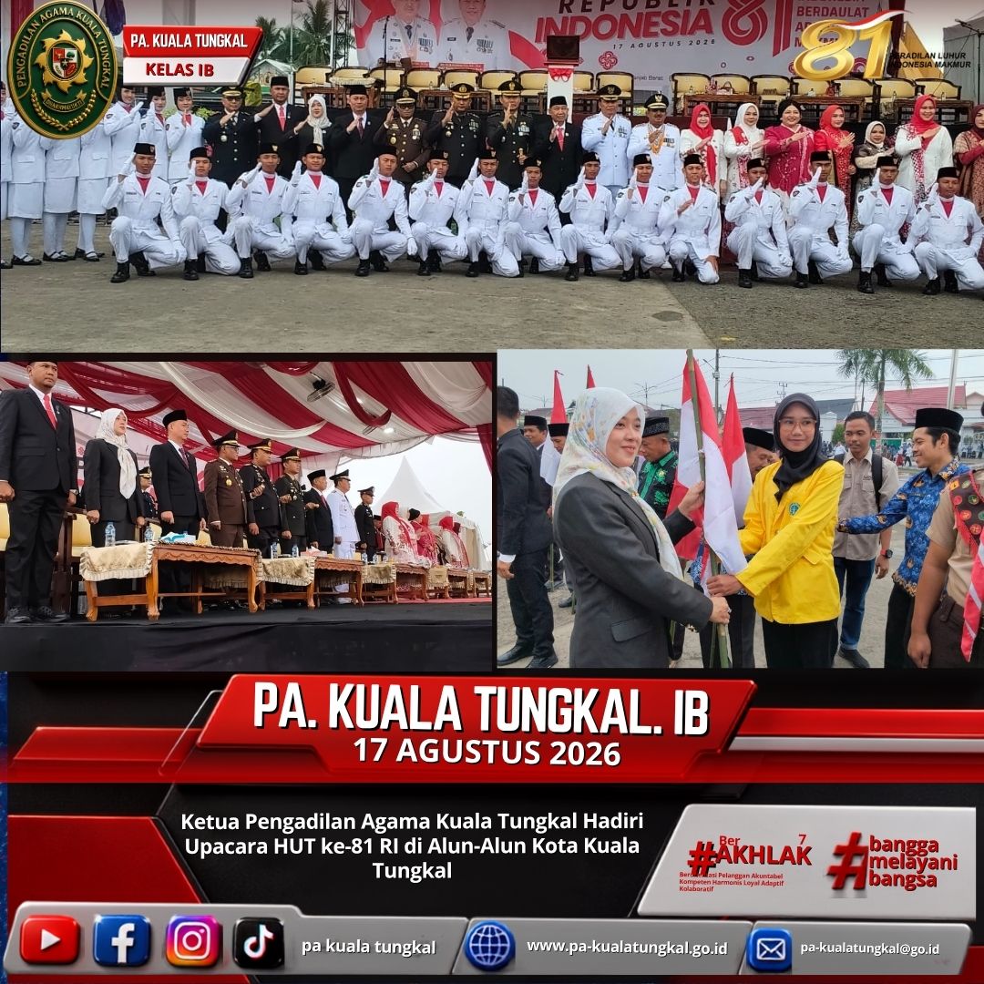 HUT RI di Alun Alun