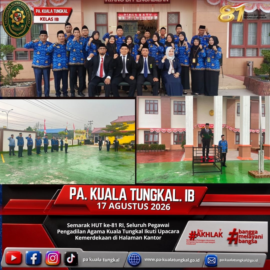 HUT RI di Kantor