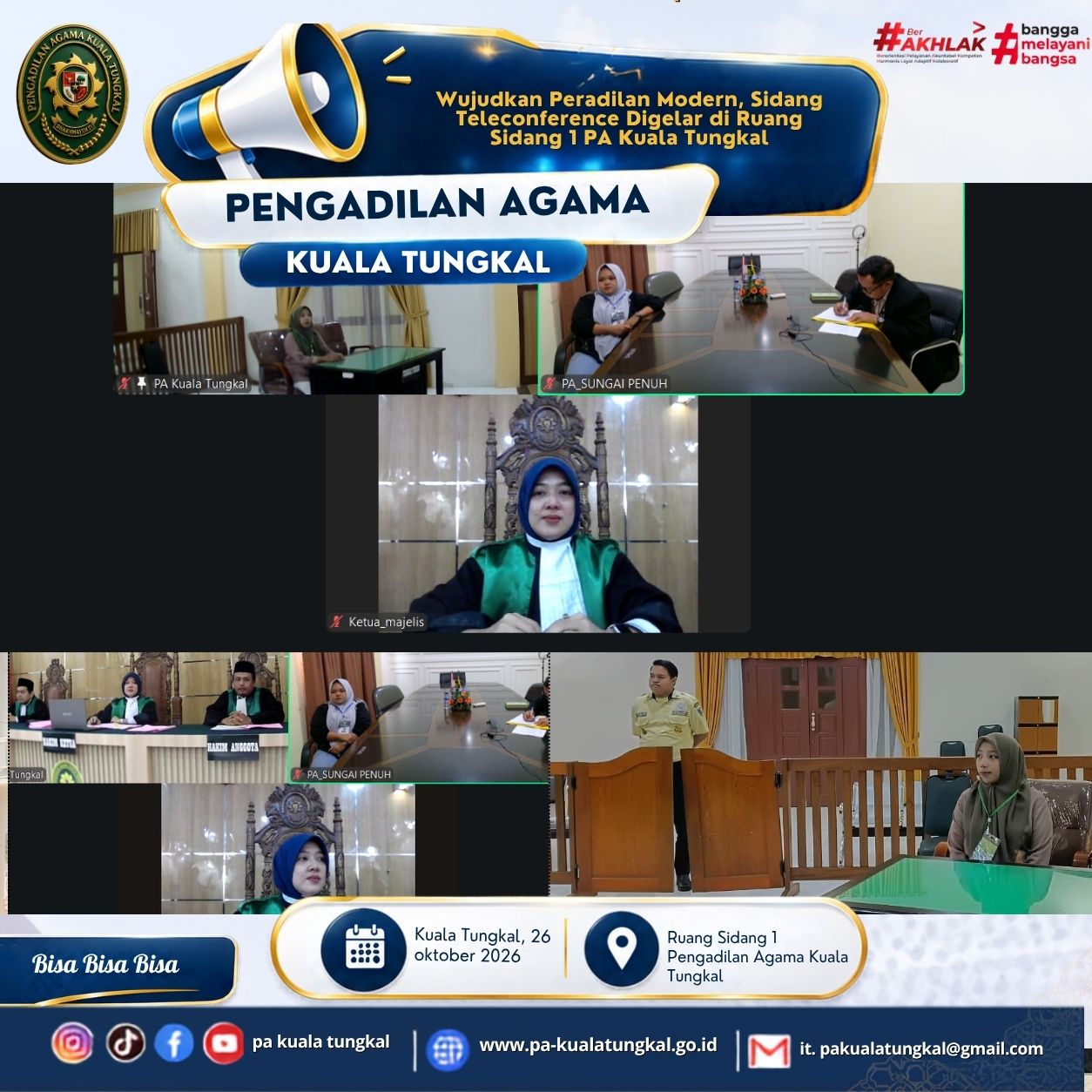 Sidang Teleforence 1