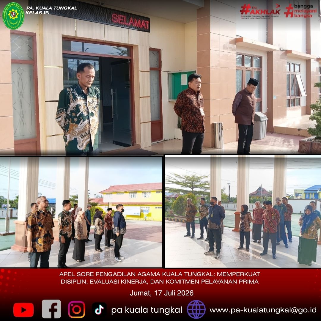 apel sore 17 juli 26