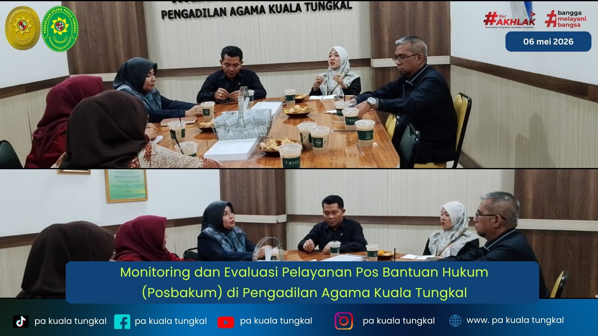 berita monev posbakum
