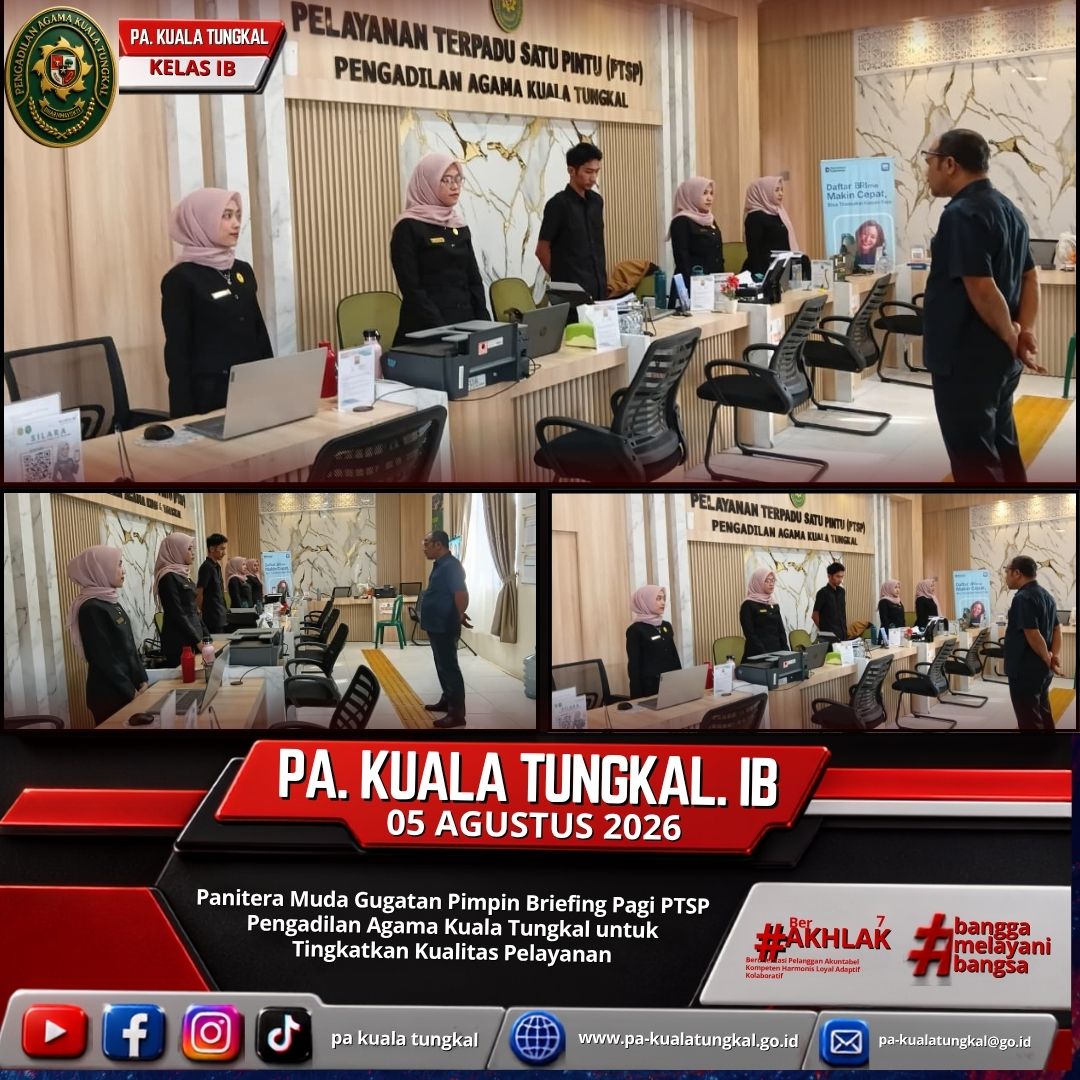 brefing 5 agustus 26