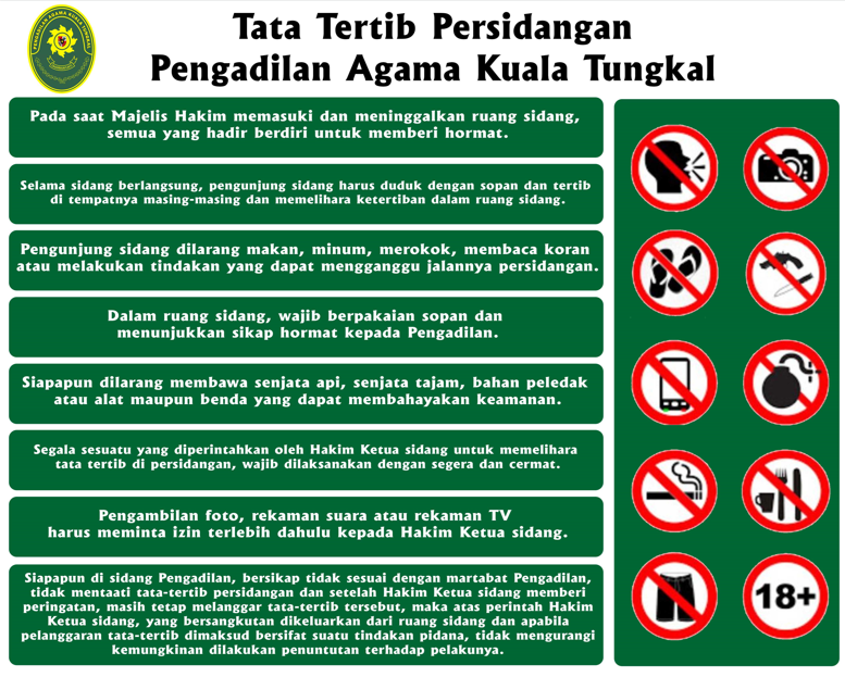 tata tertib persidangan