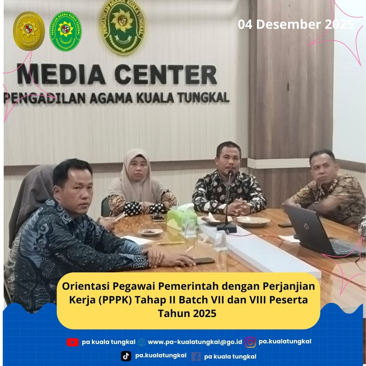 template desember 2